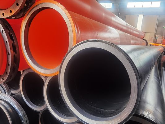 가볍고 화학적 부식 저항성 부식 저항성 HDPE 파이프 간편한 운송