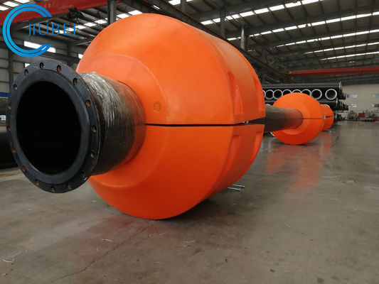 작은 플라스틱 Hdpe 파이프 물에 떠있는 사람은 해양 Hdpe 플로팅 평저선을 위해 뜹니다