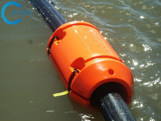 HDPE 파이프를 준설하는 12in 14in 16in 플랫폼 플라스틱은 살레 해안 파이프 라인 부유물동안 표류합니다