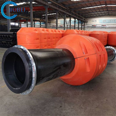 HDPE 강바닥 파기 파이프는 호스 뜸 발포 신축성 플라스틱 모래 23 인치를 표류시킵니다