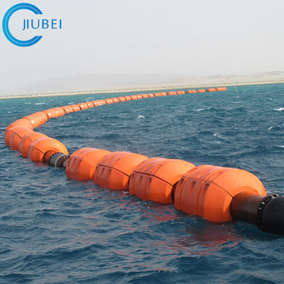 HDPE 강바닥 파기 파이프는 호스 뜸 발포 신축성 플라스틱 모래 23 인치를 표류시킵니다