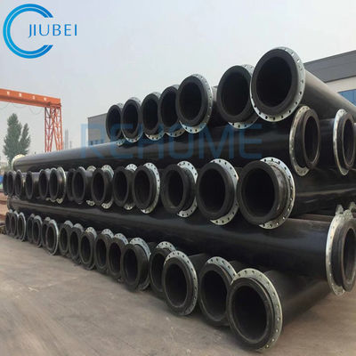 대직경 노란 UHMWPE 파이프 UV는 마이닝을 위해 안정되었습니다
