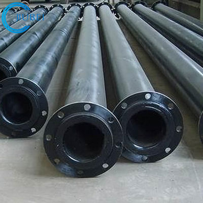 HDPE 우하모페는 해양 준설기 산업 24 인치 10 인치를 관을 달아 늘어섰습니다