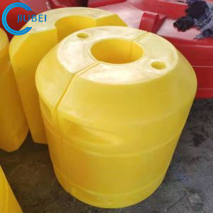 합병된 파이프라인에서 PE PU 섬유 유리 기포 채워진 물에 떠있는 사람을 준설하는 HDPE 파이프 물에 떠있는 사람을 부교로 건너세요