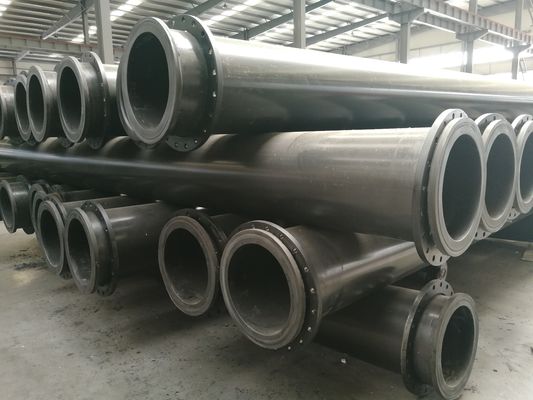 플랜지 연결된 유체 운송용 UHMWPE 드래거 파이프