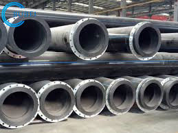 뜬 관로 준설기 HDPE 파이프 PE100 모래 방출을 준설하기