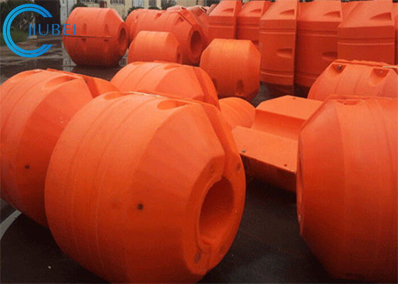 고무 호스 송수관은 부이 플랫폼 대용량 HDPE 평저선 부유물을 표류시킵니다