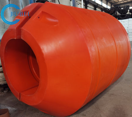 충전된 PU 거품과 UHMWPE / HDPE 파이프 물에 떠있는 사람들 내경 355 밀리미터