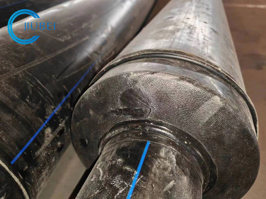 고밀도 거품이 충전된 채로 HDPE 파이프를 준설하는 DN160 본인 부유물