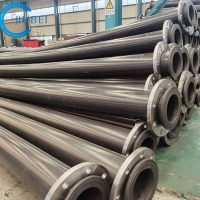 3 - 50 밀리미터 두께 모래 바람 UHMWPE 파이프 0.25 - 2.5MPa 압력