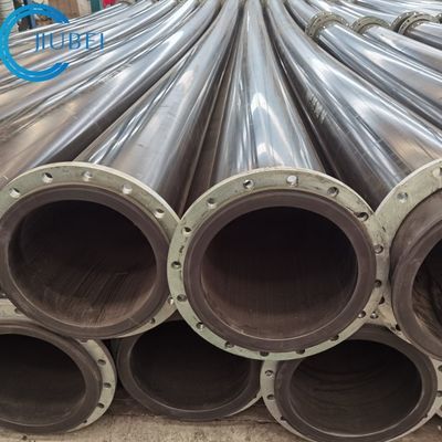 평활 표면 UHMWPE 파이프 용이한 설치  높은 마모 방지