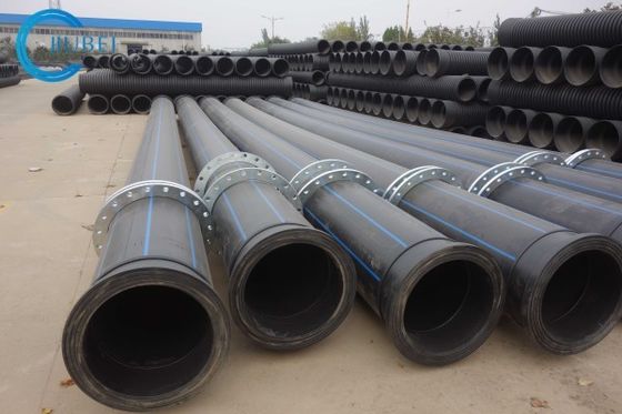 연결 스틸 플랜지 HDPE 슬러리 파이프 압력 0.4 ~ 2.0Mpa