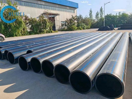 용접 연결 DN500 HDPE 파이프 라인 및 우수한 유연성