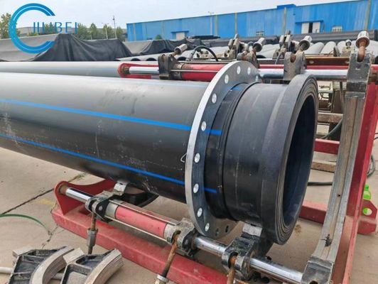 용접 연결 DN500 HDPE 파이프 라인 및 우수한 유연성