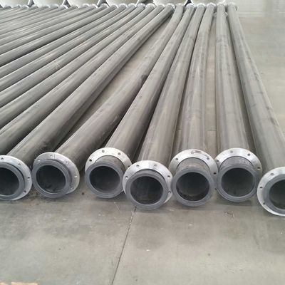 플랜지 연결된 유체 운송용 UHMWPE 드래거 파이프