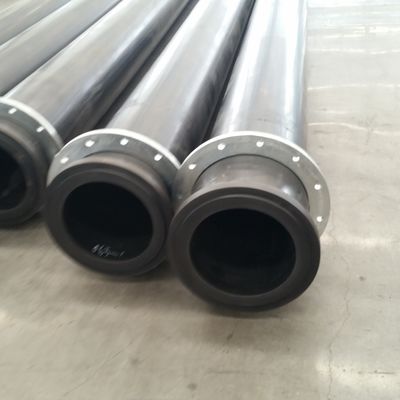 우트라 튼튼한 플랜지 연결 UHMWPE 슬러리 파이프