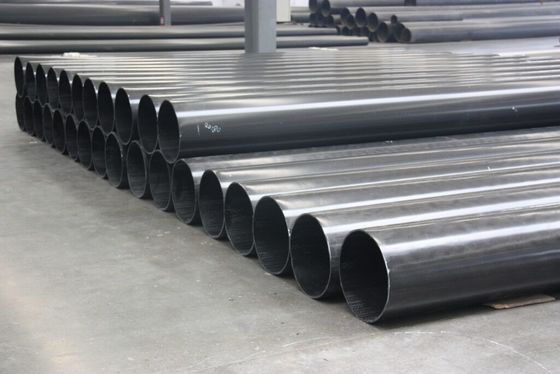 착용 저항성 검은 유연 UHMWPE 파이프 S 산업 파이프 시스템