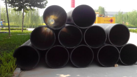 우트라 튼튼한 플랜지 연결 UHMWPE 슬러리 파이프