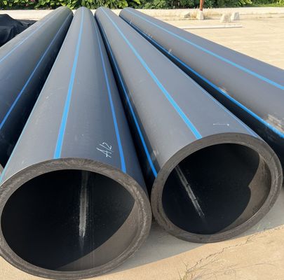 극심한 온도 응용을위한 UV 내성 HDPE 슬러리 파이프