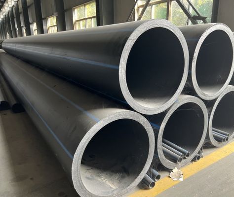 극심한 온도 응용을위한 UV 내성 HDPE 슬러리 파이프