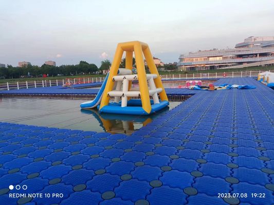 자외선 저항성 미끄러지지 않는 PE 도크 플라스틱 폰톤