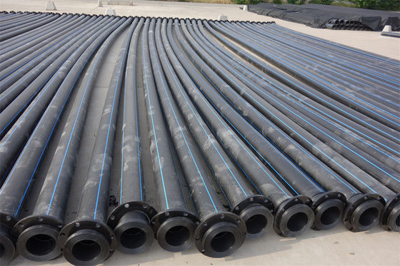 경식 및 화학적 부패에 저항하는 HDPE 파이프 5.8/11.8m 길이 가볍고 쉽게 운송 할 수 있습니다