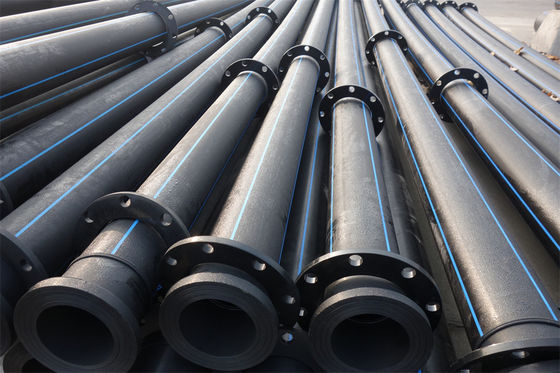 경식 및 화학적 부패에 저항하는 HDPE 파이프 5.8/11.8m 길이 가볍고 쉽게 운송 할 수 있습니다