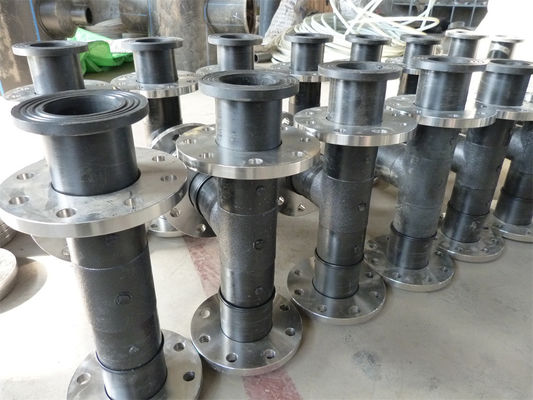 부수기 성능을 향상 HDPE 부수기 파이프 용접 연결