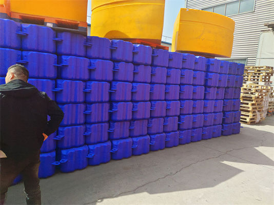 오렌지 HDPE 파이프 플로터 환경용 드래깅 퇴적 제거 솔루션