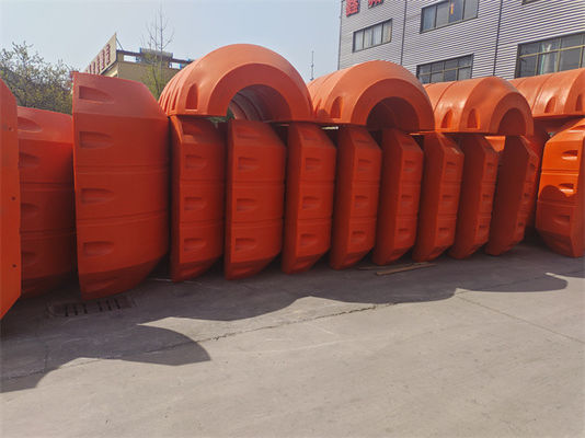 오렌지 HDPE 파이프 플로터 환경용 드래깅 퇴적 제거 솔루션