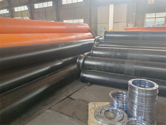 1-12m 길이 UHMWPE 파이프 낮은 마찰 계수 우트라 고 분자량 폴리에틸렌 부드러운 흐름 효율을 위해