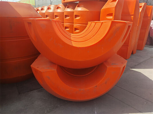 다양한 준설 환경 조건에서 배출 호스 및 파이프라인에 부력과 지지력을 제공하는 HDPE 준설 파이프 플로트